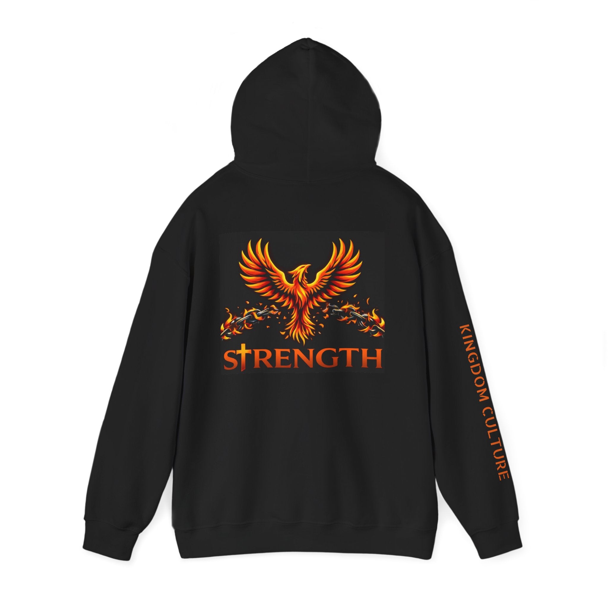 Strength Over Addiction Black Hoodie